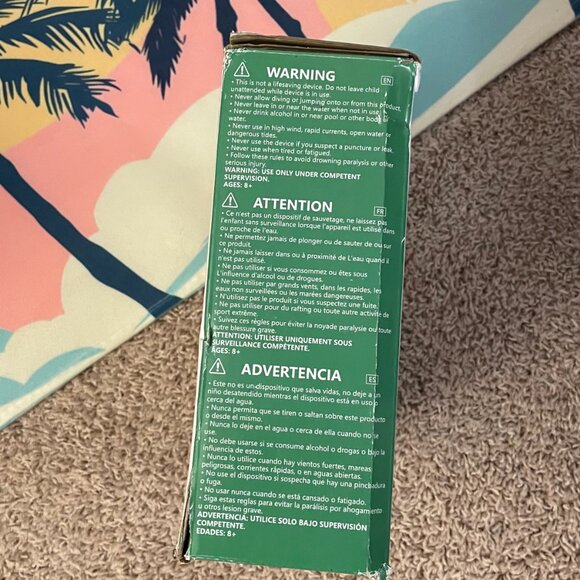 NEW Jasonwell Avocado Pool Float! NWT - Picture 7 of 9